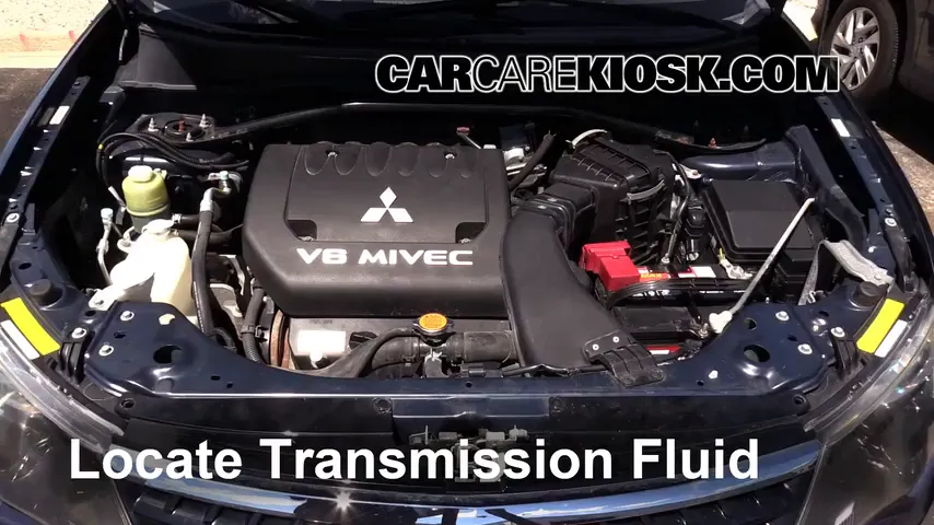 2009 Mitsubishi Outlander XLS 3.0L V6 Transmission Fluid